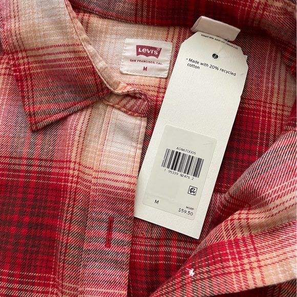 Levi’s Women’s HENRI FLANNEL SHIRT - Picture 13 of 16